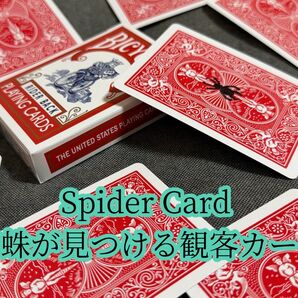 Spider Card 蜘蛛が見つける観客のカード