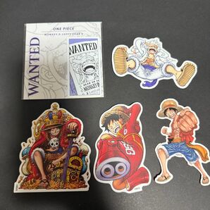 ONE PIECE ワンピース ルフィ ONE PIECE ルフィ ステッカー 5枚セット