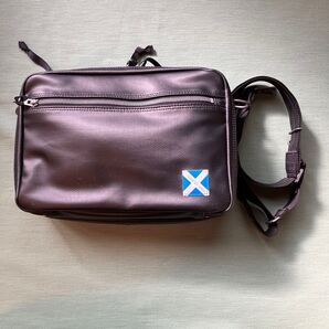 LUGGAG LABEL ラゲッジレーベル ニューライナー ショルダーバック 吉田カバン 2層式 青バッテン 綺麗