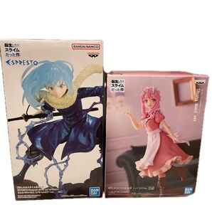 転生したらスライムだった件 ESPRESTO リムル シュナ メイドver. フィギュア 2点セット