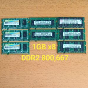 DDR2-667 (PC2-5333) DDR2-800 (PC2-6400) 1GB x8【M11-4】