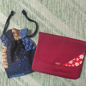 ☆和風ポーチと巾着袋 2つで♪