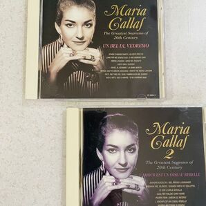 マリア カラス 20世紀最高のソプラノ歌手 輸入盤CD 2枚セット クラッシック 声楽 お買得品