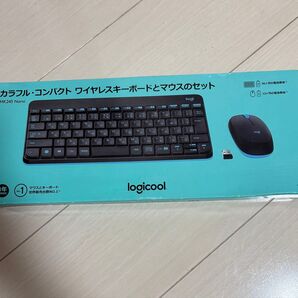 Logicool ロジクール カラフルコンパクトワイヤレスキーボードマウスセットMK245