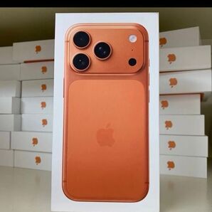 【新品未開封】アップルストア版・iPhone 17 Pro 256GB コズミックオレンジ※25.11.6店舗購入レシートあり