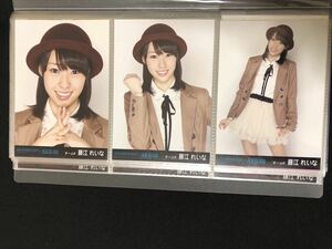 藤江れいな AKB48 NMB48 documentary of AKB DVD 特典 生写真 3種 コンプ A-19