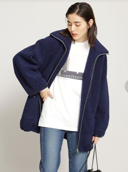 ジップアップブルゾン/NANO universe /size 38