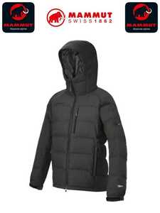 定価46,440円 MAMMUT マムート Serac Down Hoody Herringbone 高品質ヘリンボーンシェルセラック750フィルパワーダウンジャケット M 美品