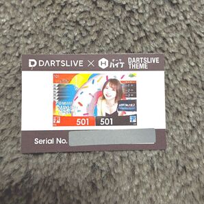 森田真結子 選手DARTS LIVE×ダーツハイブ ガチャ テーマ