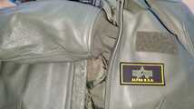 ALPHA U.S.A KNOXVILLE.TN CWU-45/P JKT サイズXL グリーン色　中古品_画像8