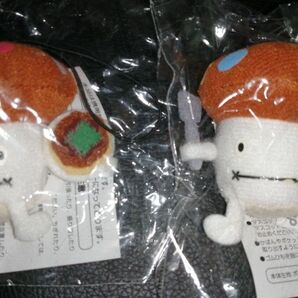 ドコモダケ ストラップ マスコット ぬいぐるみ ノベルティ NTT NTTドコモ ドコモ お好み焼き 大阪