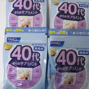 ファンケル 40代からのサプリメント 男性用30袋入り× 4袋セット FANCL