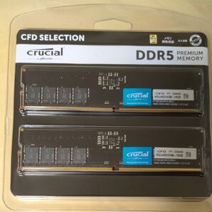 crucial DDR5-4800 UDIMM 16GB 2枚組 CFD SELECTION