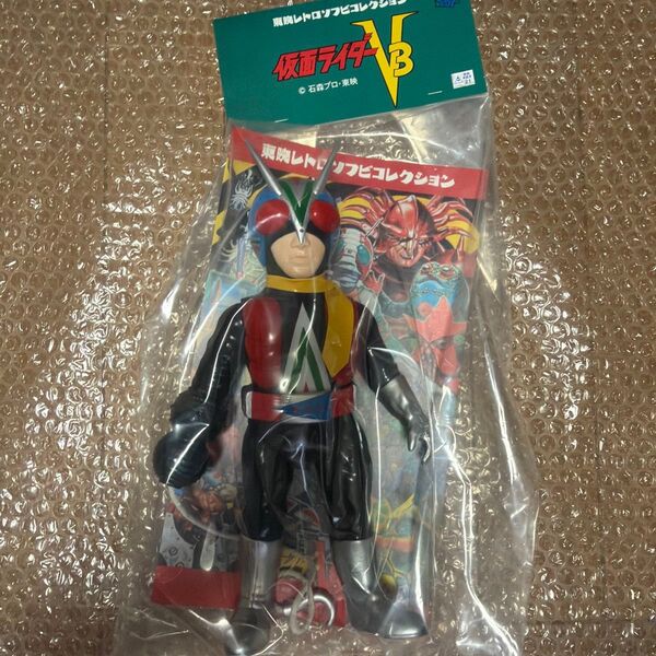東映レトロソフビコレクション ライダーマン ロープアームひも付き 新品未開封