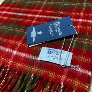 ジョンストンズ カシミヤ100% マフラー Johnstons of Elgin