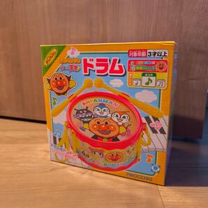 アンパンマン ドラム 楽器シリーズ 対象年齢3才以上 未使用