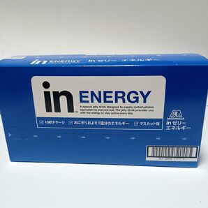 in ENERGY inゼリー エネルギー マスカット味 1箱分(6袋)
