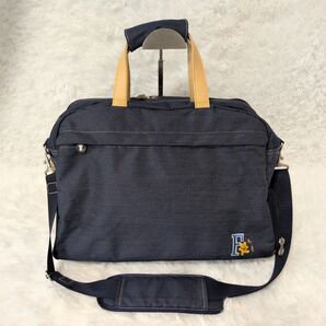 【未使用級】ミキハウス マザーズバッグ ボストンバッグ 大容量 2way