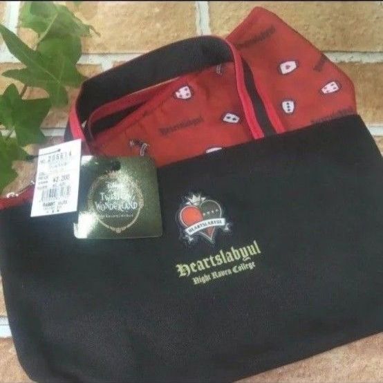 【ディズニー 】ツイステッドワンダーランド【ハーツラビュル寮】★2WAYランチバック&保冷インナーポーチセット