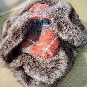 CA4LA KASZKIET ハリスツイード フライトキャップ 飛行帽