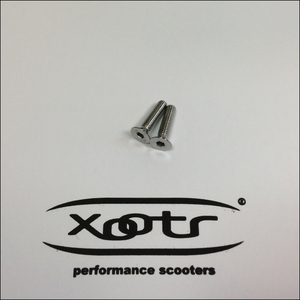 * American made *XOOTR kick scooter for parts : deck fixation for ( front side ) plate bolt 2 ps 1 set ( new goods )