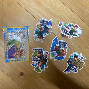 SAKAMOTO DAYS サカモトデイズ 台湾 アクリルキーホルダーシン&ダイカットステッカー アニメ化記念5種 コンプセット