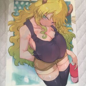 小林さんちのメイドラゴン 18 メロンブックス特典 描き下ろしクリアファイル