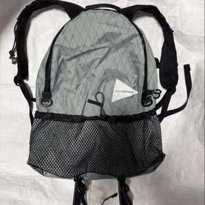 and wander アンドワンダー X-Pac 20L バックパック グレー