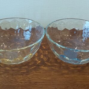 バーニーズニューヨーク BARNEYS NEWYORK ガラスボウル 2個セット 未使用