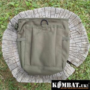 送料無料 Kombat.UK ラージダンプポーチ Olive Green コンバット.UK