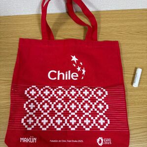 EXPO2025 トートバッグ 関西万博 レッド チリ