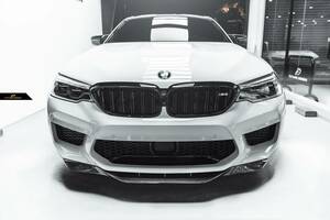 【FUTURE DESIGN】BMW 5シリーズ F90 M5 フロントバンパー用リップスポイラー DryCarbon 本物ドライカーボン RKP パフォーマンス エアロ