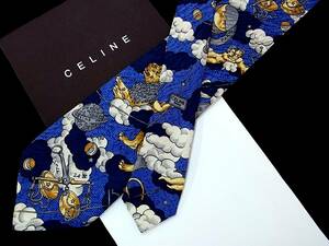 !Nr1581* beautiful goods * Celine [ angel * weighing scale * star * weighing scale seat *.] necktie *