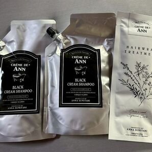 【クレムドアン ブラック クリーム シャンプー 300g 2個セット 600g】