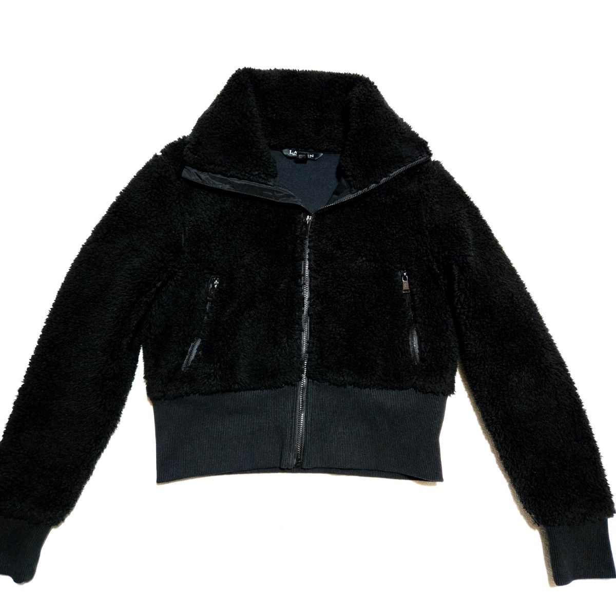 lagua gem CORDUROY BOA ジャケット ラグアジェム ブラック