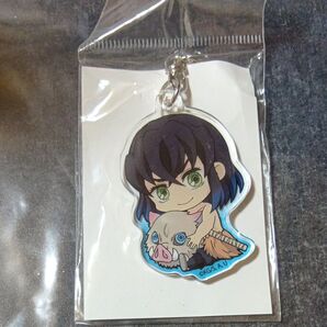 鬼滅の刃 嘴平 伊之助 (素顔) ぎゅぎゅっと アクリルキーホルダー