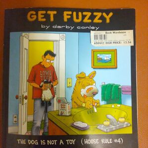 GET FUZZY by Darby Conley THE DOG IS NOT A TOY 漫画 洋書