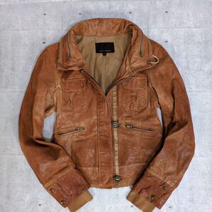 00s archive northbeach leatherjacket y2k 羊革 ラムレザー レザージャケット ライダース