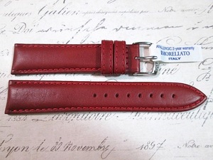 MORELLATO ITALY 20mm Red カーフ REGATTA