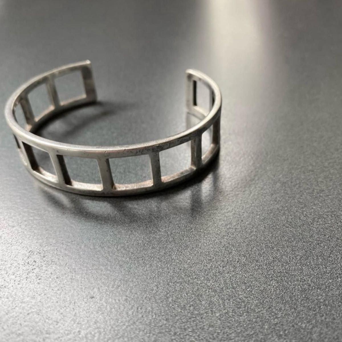 GUCCI グッチ ヴィンテージ シルバー 925 バングル ブレスレット SV925 アクセサリー