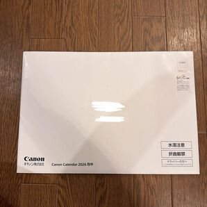 キャノン 株主優待カレンダー Canon 2026 世界遺産を訪ねて