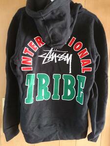  Stussy stussy парка 90s Old б/у одежда Inter National to Live чёрный размер s