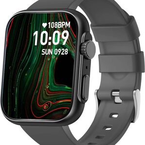 スマートウォッチ iPhone対応【2024年進化モデル&AI音声アシスタント機能追加】Bluetooth通話機能