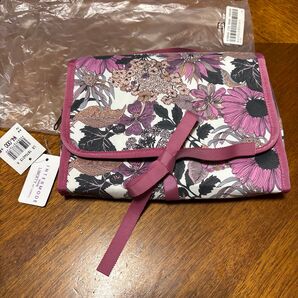 新品 リバティ 三つ折りトラベルポーチ Intermode 旅行 ポーチ 花柄