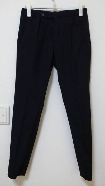 ss08 RAF SIMONS ラフ・シモンズ 黒 スラックス サイズ44