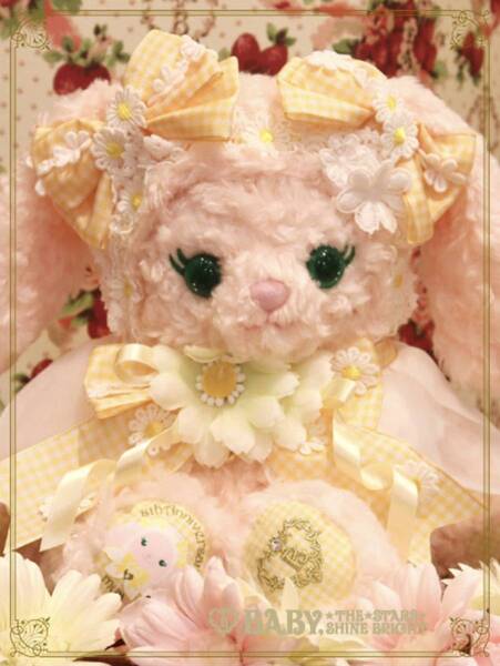 【新品】希少!*BABY, THE STARS SHINE BRIGHT《本店8周年限定》花びらに込めたひ・み・つMargueriteなうさくみゃちゃんポシェット*
