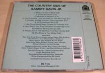 CD(輸入盤)■サミー・デイヴィスJr. SAMMY DAVIS JR.／THE COUNTRY SIDE OF■良好品！_画像2