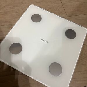 ラクフィット 体重計 体組成計 Bluetooth ホワイト
