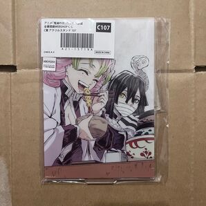 鬼滅の刃 刀鍛冶の里編 全幕間画WEBSHOPくじ C賞 アクリルスタンド 107 甘露寺蜜璃 伊黒小芭内