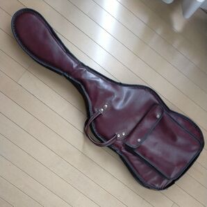 ギターケース エレキギター用 ワインレッド